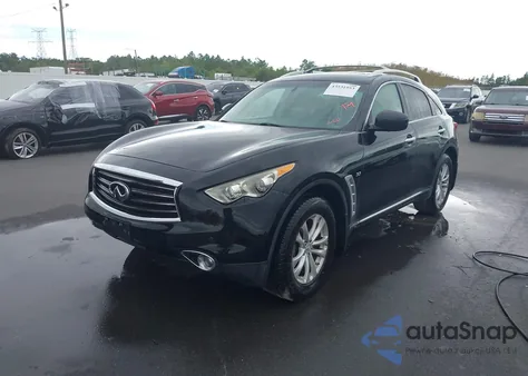 2014 Infiniti Qx70 из США, поврежденный, VIN JN8CS1MW1EM411763